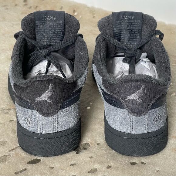 Staple Other - Staple Pigeon NY x Reebok Club-C Revenge Black Grey Suede Sneakers NWT Men SZ 7